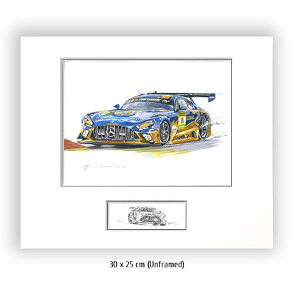 #1524 Mercedes AMG GT3 Team Ravenol
