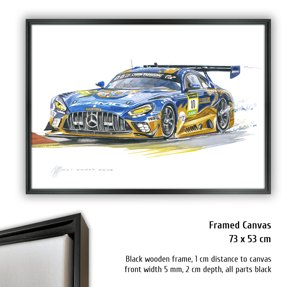 #1524 Mercedes AMG GT3 Team Ravenol