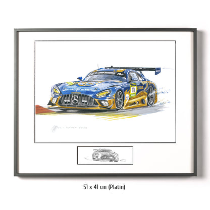 #1524 Mercedes AMG GT3 Team Ravenol