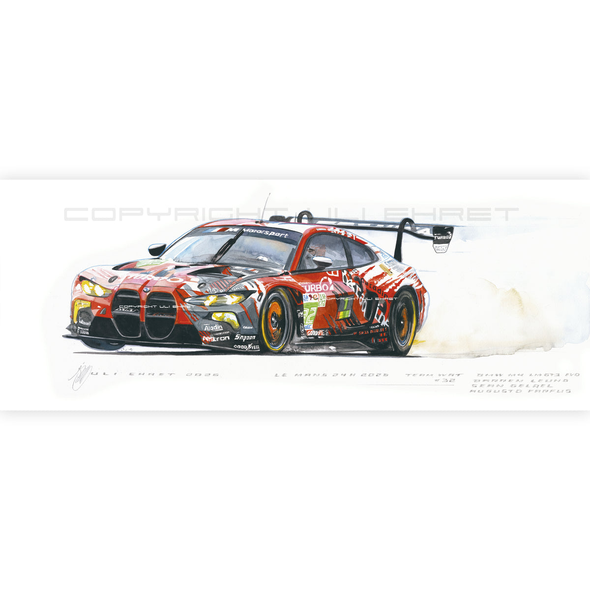 #1532XS "BMW M4 GT3LM #32"