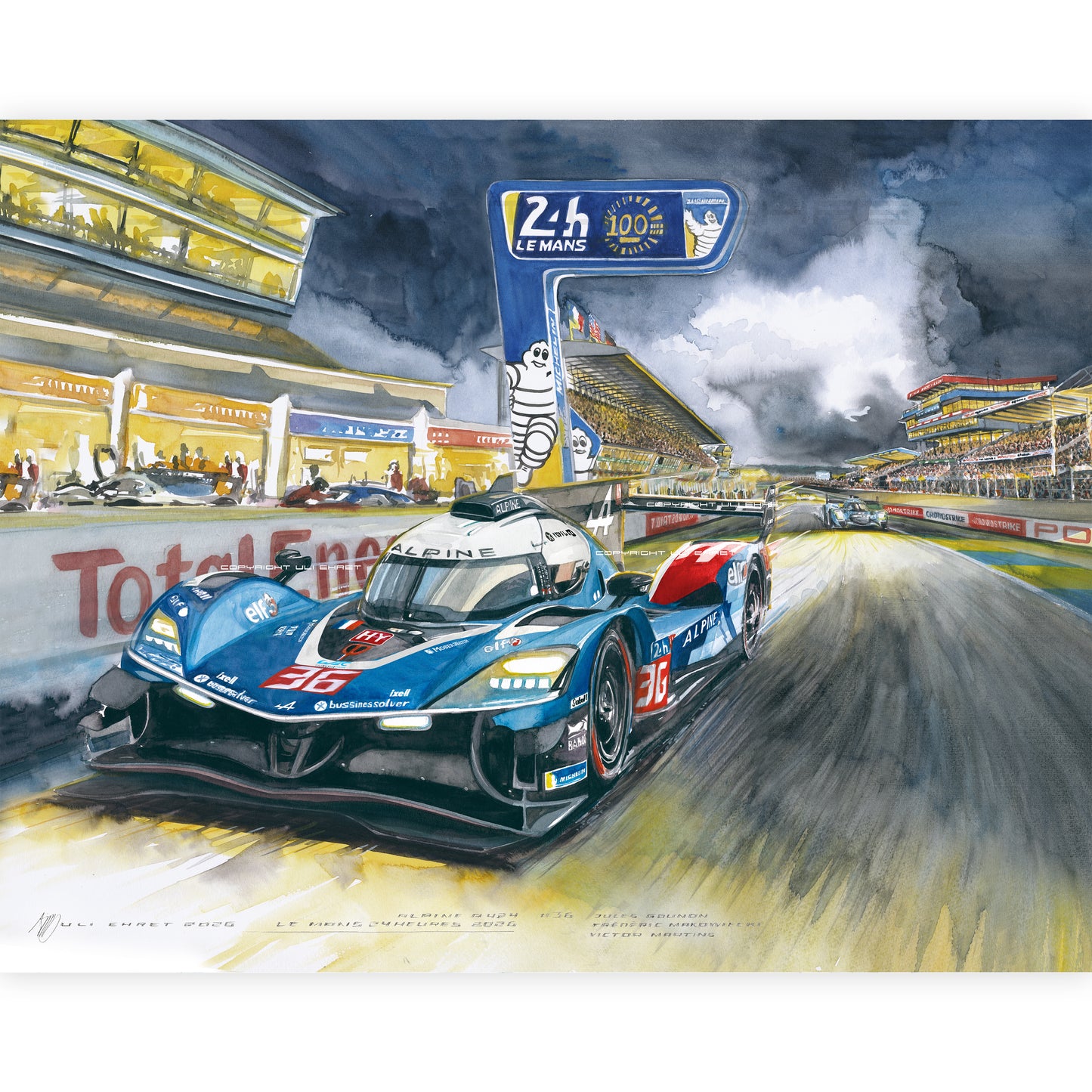 #1536 "Alpine A 424 Hypercar #36 2026"