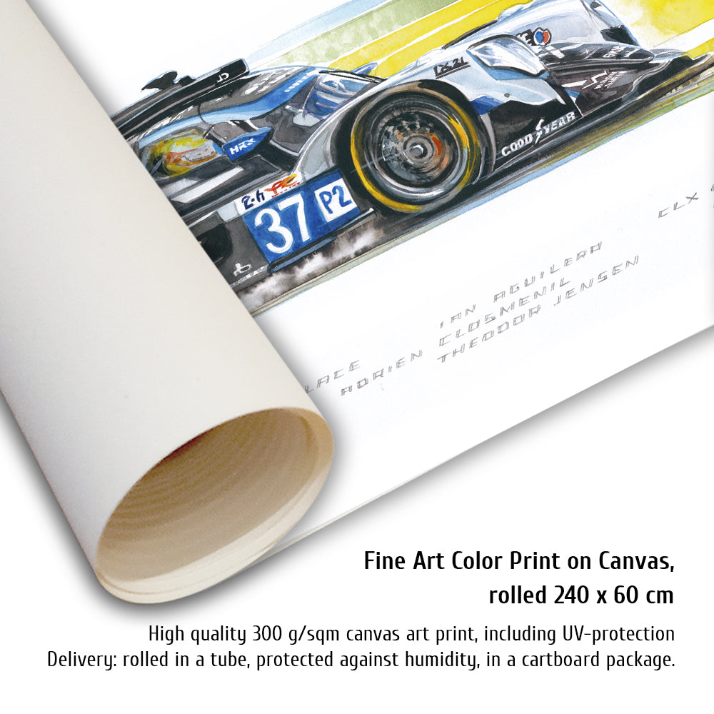#1537 CLX Motorsport, Oreca 07, LMP2