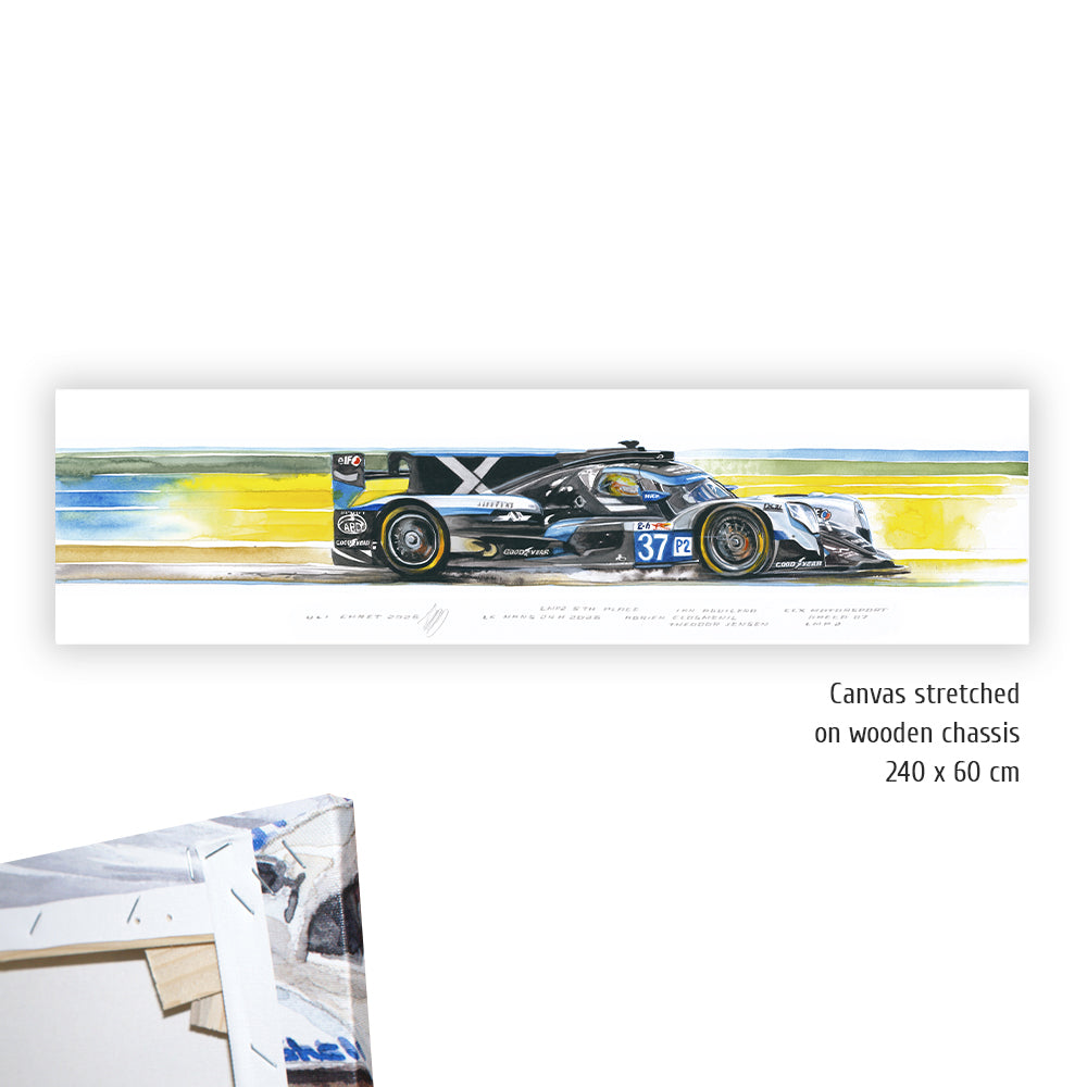 #1537 CLX Motorsport, Oreca 07, LMP2