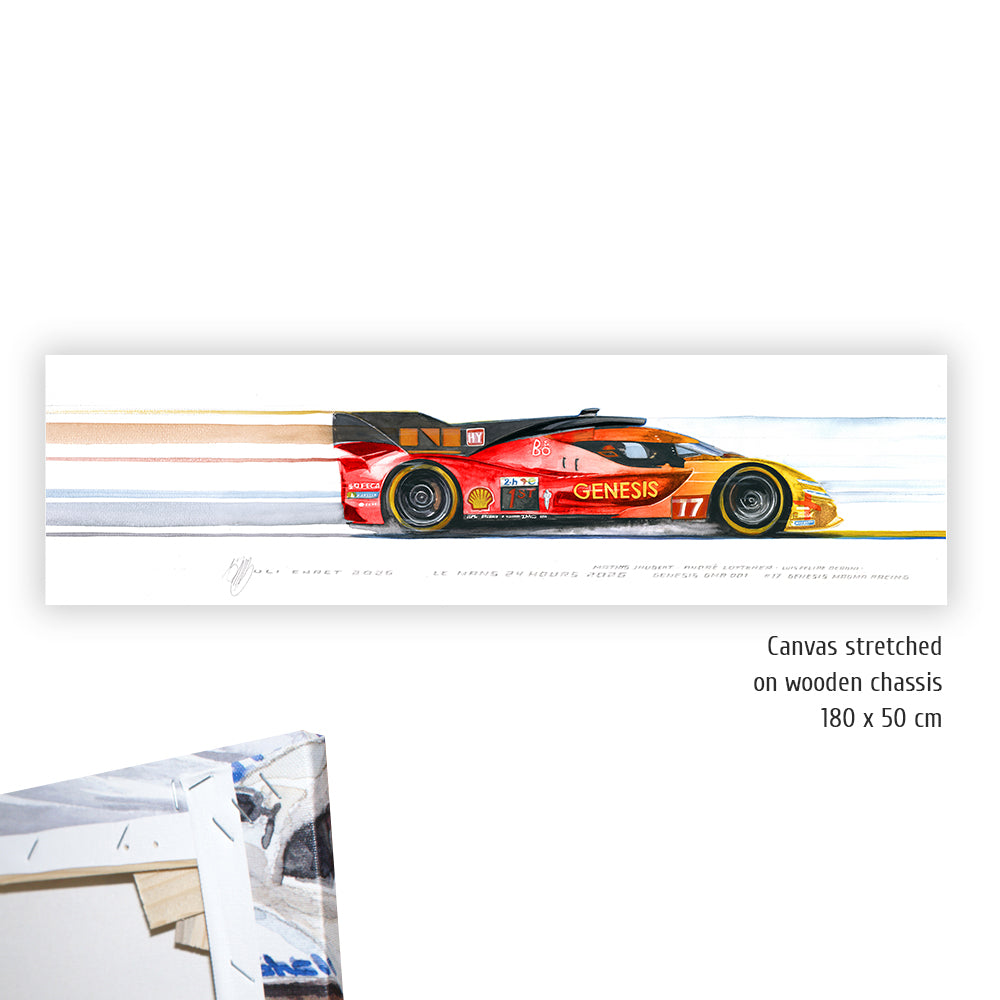 #1547 "Genesis GMR 001 Le Mans Hypercar #17"