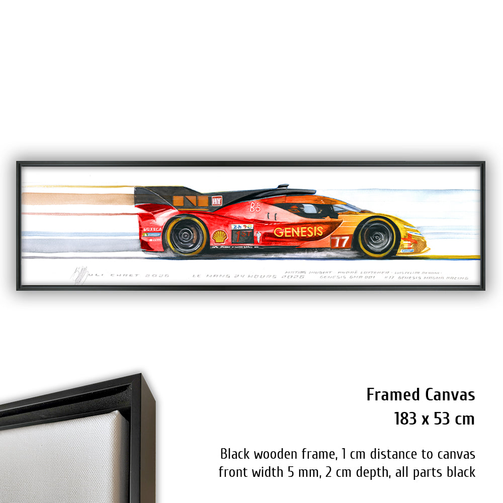 #1547 "Genesis GMR 001 Le Mans Hypercar #17"