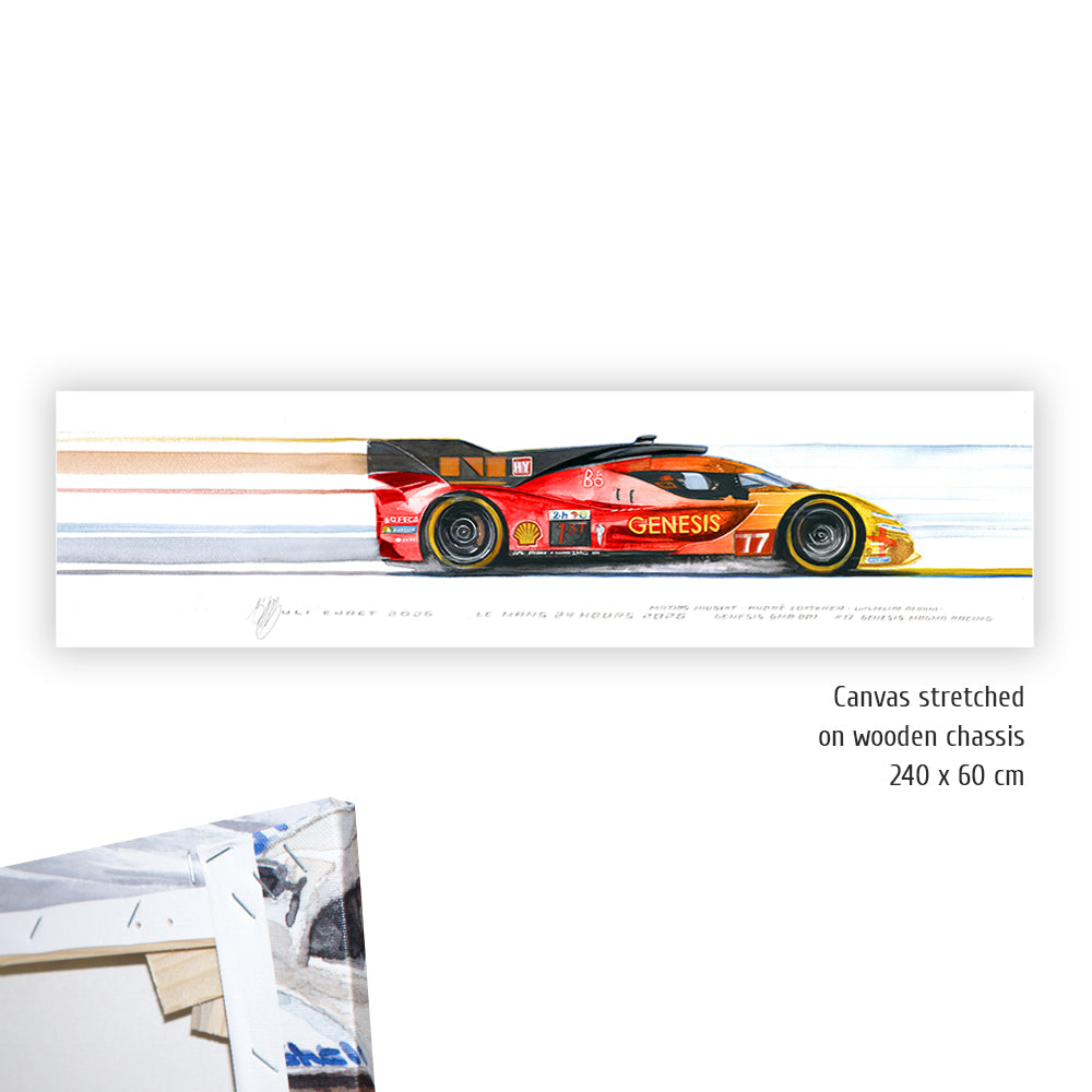 #1547 "Genesis GMR 001 Le Mans Hypercar #17"