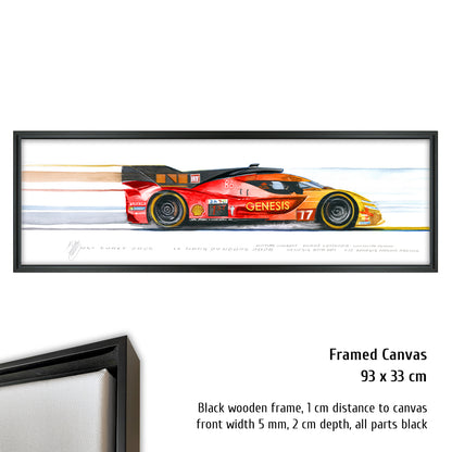 #1547 "Genesis GMR 001 Le Mans Hypercar #17"