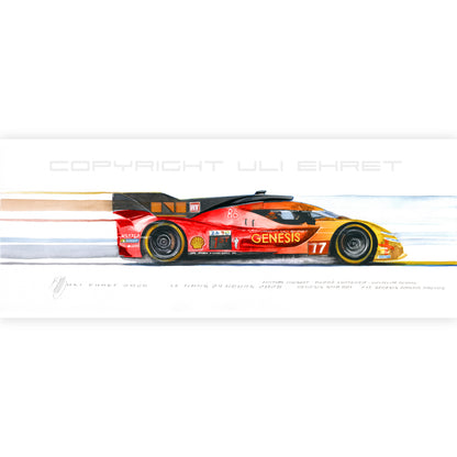 #1547 "Genesis GMR 001 Le Mans Hypercar #17"