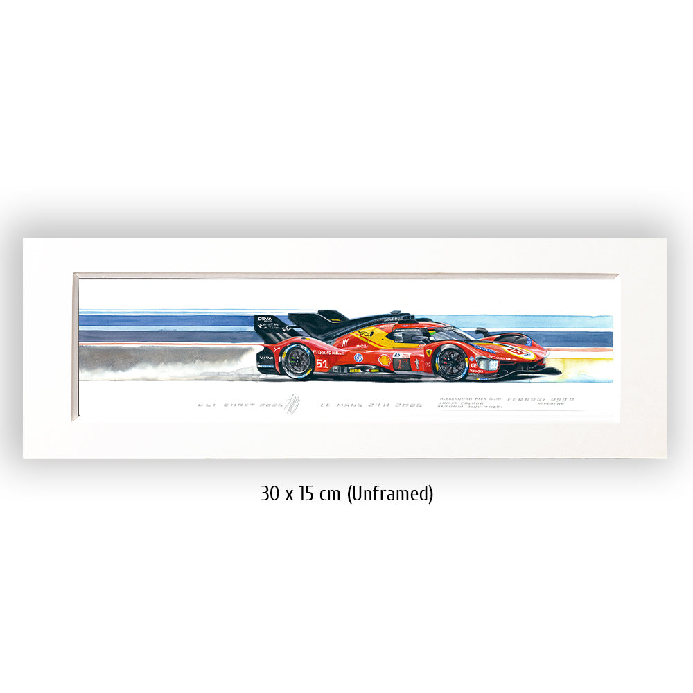 #1551XS "Ferrari 499P Hypercar #51, 2026"