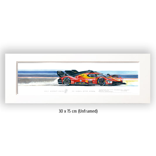 #1551XS "Ferrari 499P Hypercar #51, 2026"