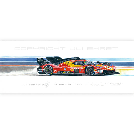 #1551XS "Ferrari 499P Hypercar #51, 2026"