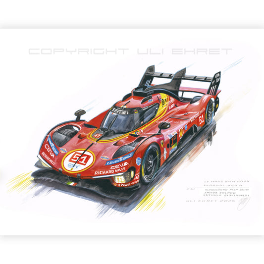 #1551 "Ferrari 499P Hypercar #51, 2026"