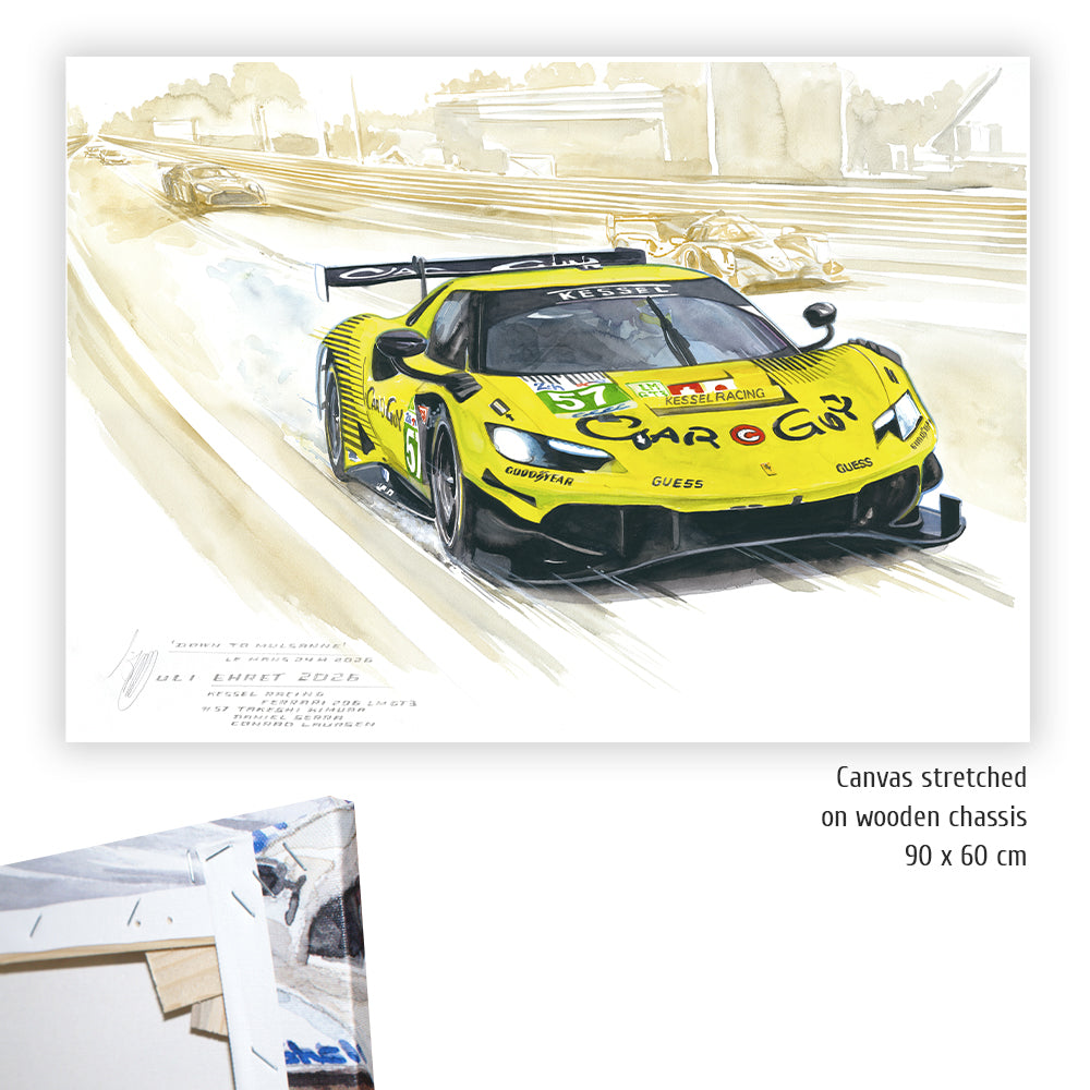 #1557 "Car Guy Ferrari 296 GT3LM #57"