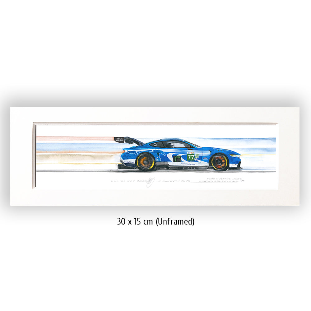 #1580XS "Ford Mustang GT3LM #77"