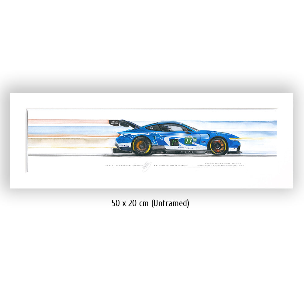 #1580XS "Ford Mustang GT3LM #77"