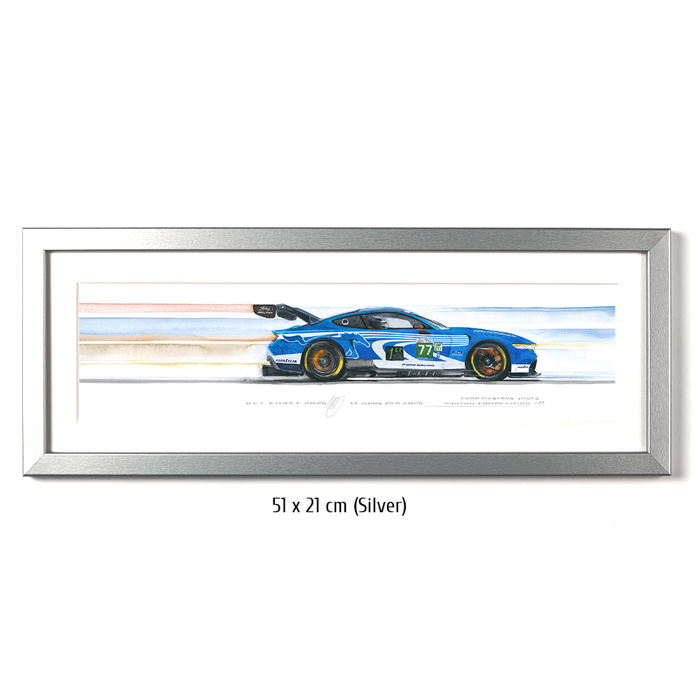 #1580XS "Ford Mustang GT3LM #77"