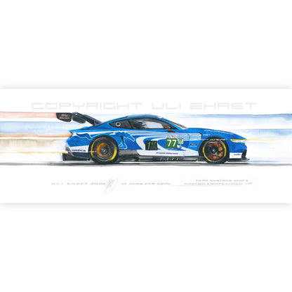 #1580XS "Ford Mustang GT3LM #77"