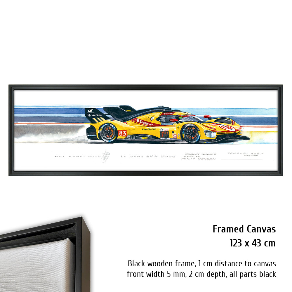 #1583XS "Ferrari 499P Hypercar #83, 2026"