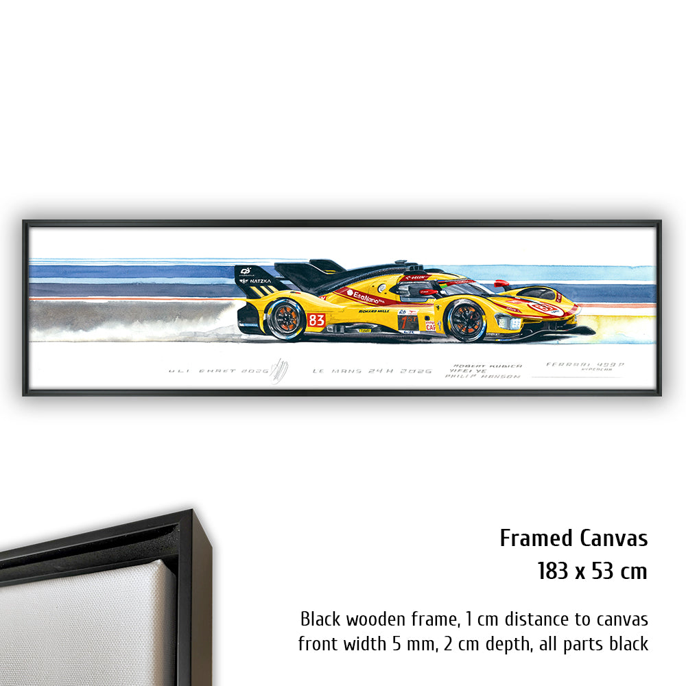 #1583XS "Ferrari 499P Hypercar #83, 2026"