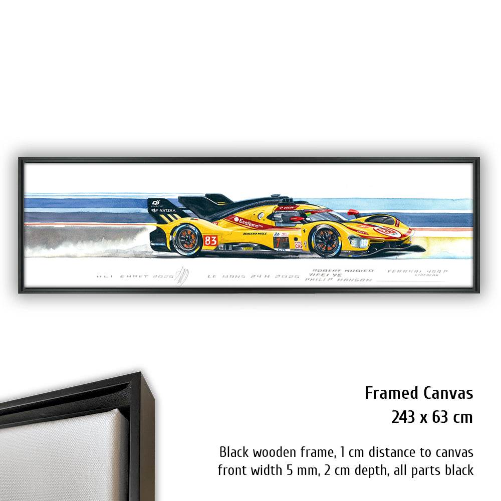 #1583XS "Ferrari 499P Hypercar #83, 2026"