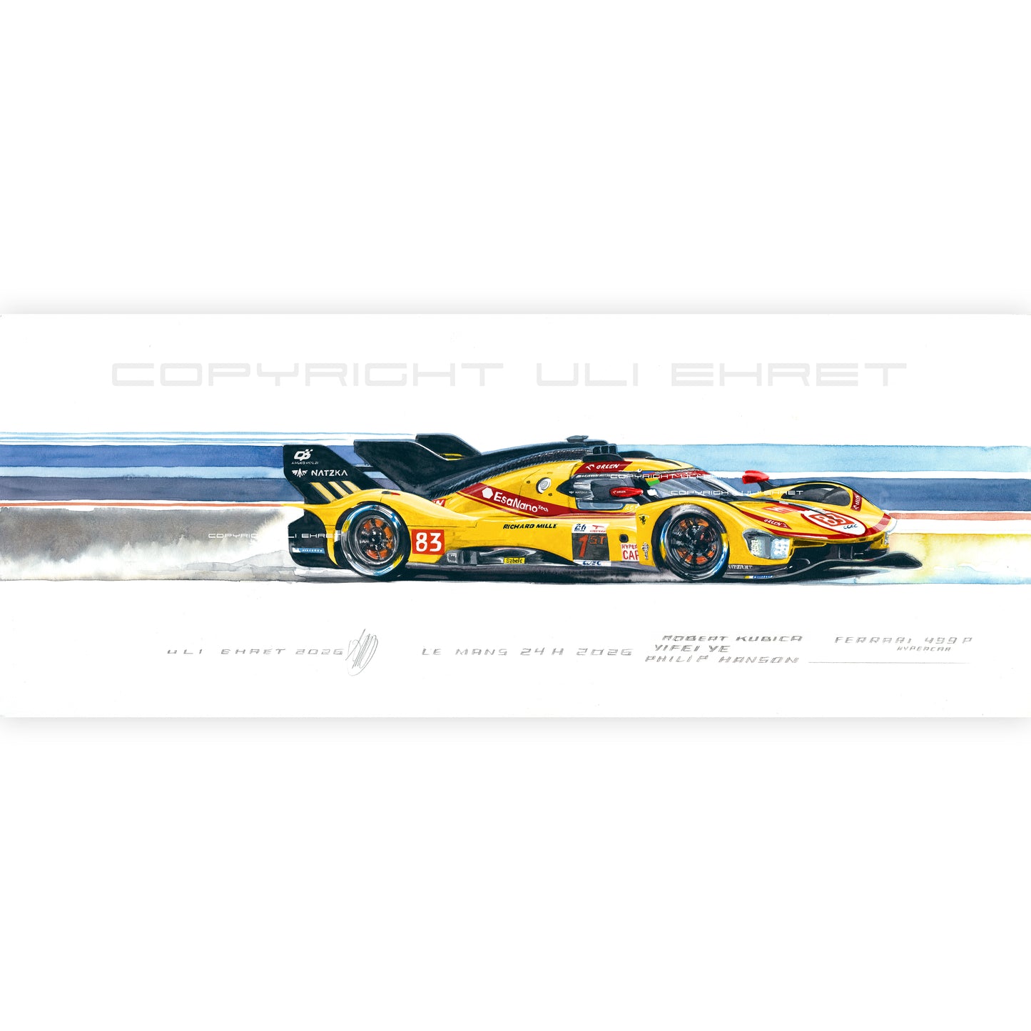 #1583XS "Ferrari 499P Hypercar #83, 2026"