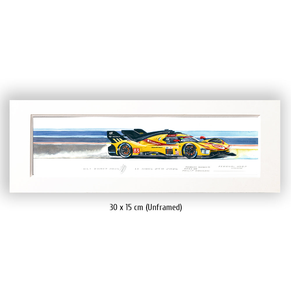 #1583XS "Ferrari 499P Hypercar #83, 2026"