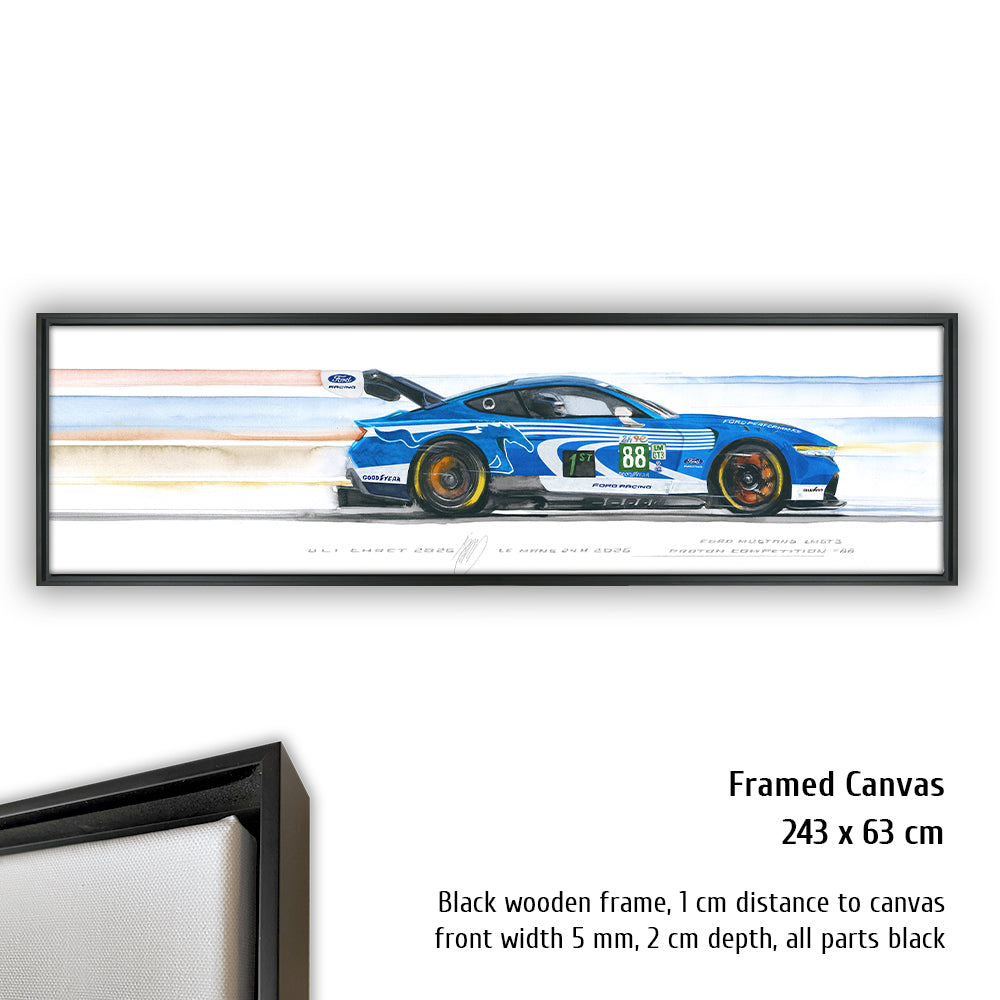 #1588XS "Ford Mustang GT3LM #88"