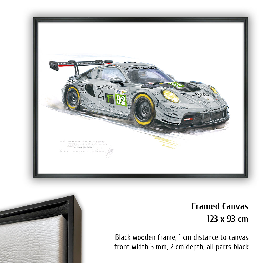 #1589 "Porsche 911 #92 Le Mans 2026"