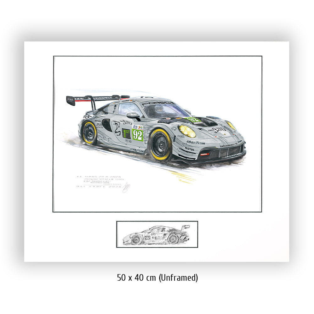 #1589 "Porsche 911 #92 Le Mans 2026"