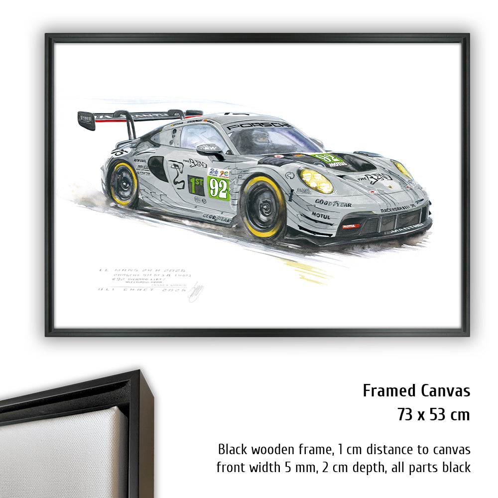 #1589 "Porsche 911 #92 Le Mans 2026"