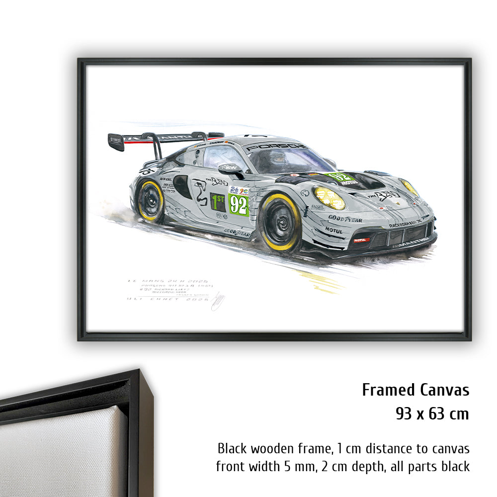 #1589 "Porsche 911 #92 Le Mans 2026"