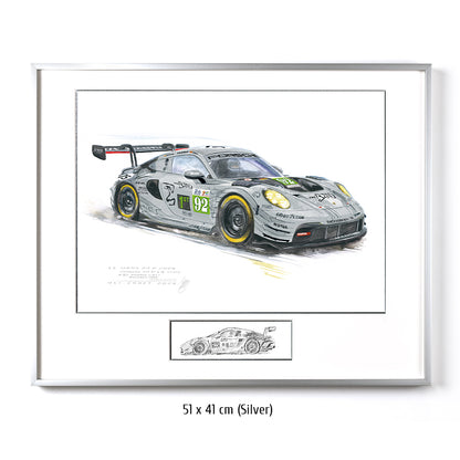 #1589 "Porsche 911 #92 Le Mans 2026"