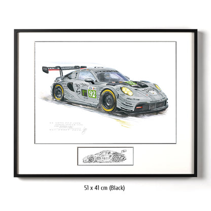 #1589 "Porsche 911 #92 Le Mans 2026"
