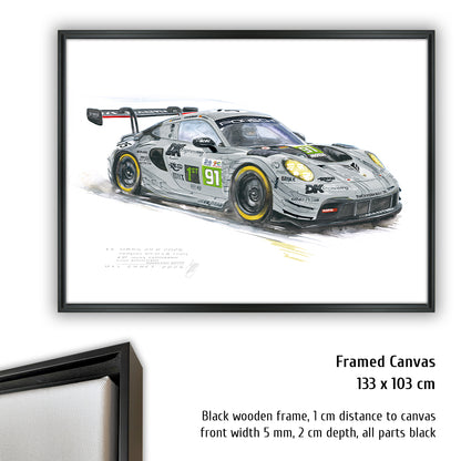 #1590 "Porsche 911 #91 Le Mans 2026"