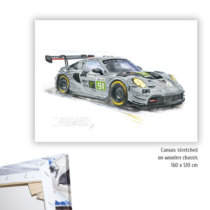 #1590 "Porsche 911 #91 Le Mans 2026"
