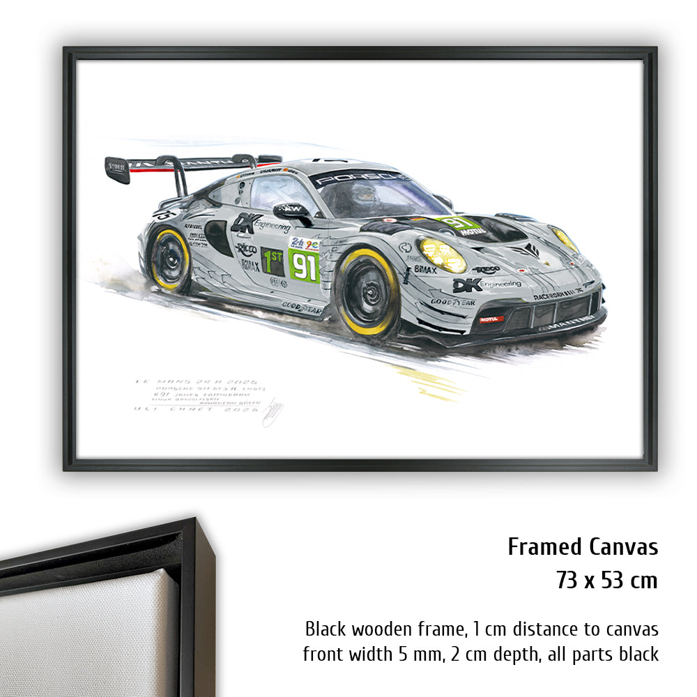 #1590 "Porsche 911 #91 Le Mans 2026"