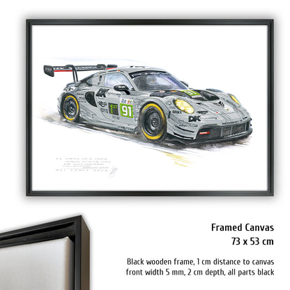 #1590 "Porsche 911 #91 Le Mans 2026"