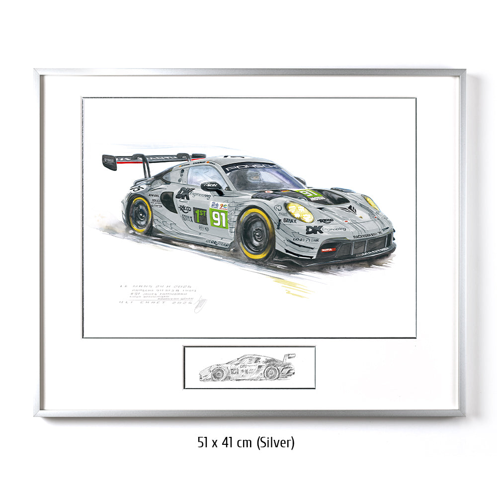 #1590 "Porsche 911 #91 Le Mans 2026"