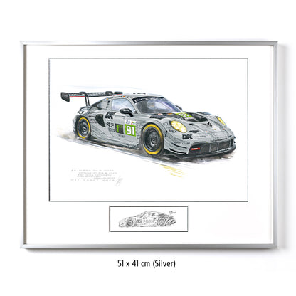 #1590 "Porsche 911 #91 Le Mans 2026"