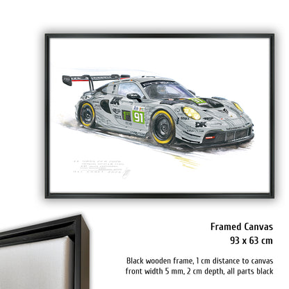 #1590 "Porsche 911 #91 Le Mans 2026"