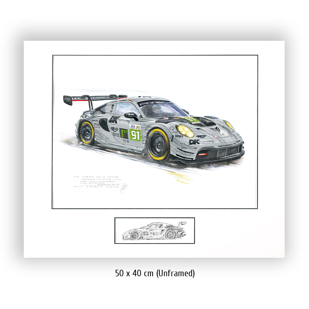 #1590 "Porsche 911 #91 Le Mans 2026"