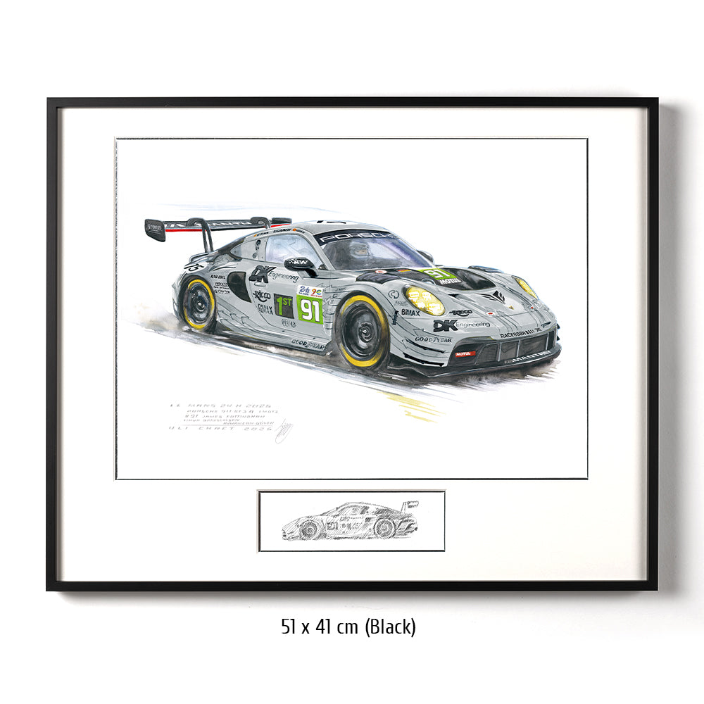 #1590 "Porsche 911 #91 Le Mans 2026"