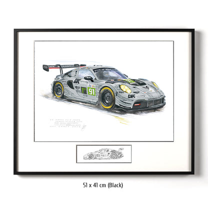 #1590 "Porsche 911 #91 Le Mans 2026"