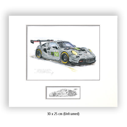 #1590 "Porsche 911 #91 Le Mans 2026"
