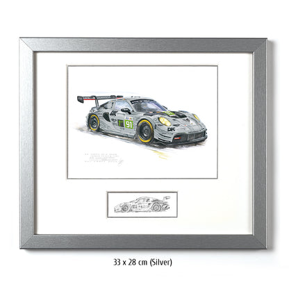 #1590 "Porsche 911 #91 Le Mans 2026"