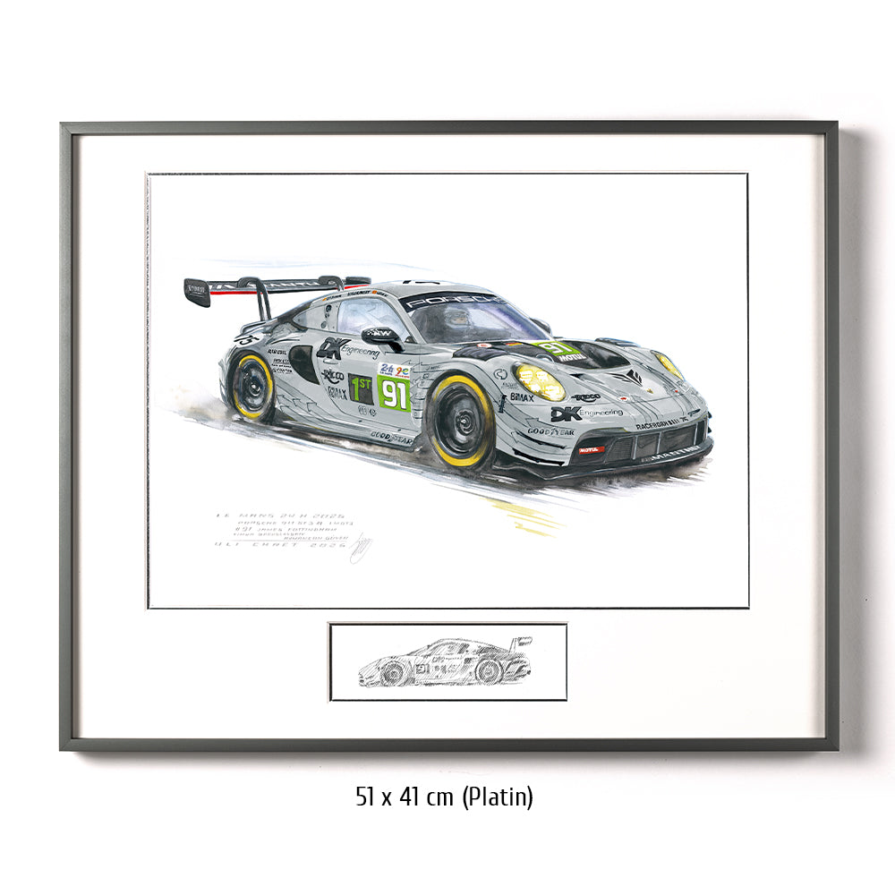 #1590 "Porsche 911 #91 Le Mans 2026"
