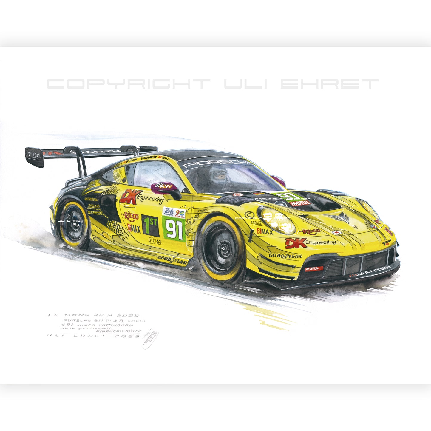 #1591 "Porsche 911 GT3 LM #91"