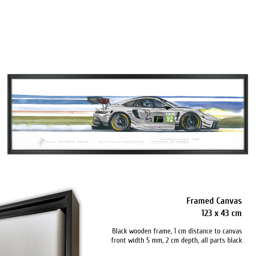 #1592XS "Porsche 911 #92 Le Mans 2026"