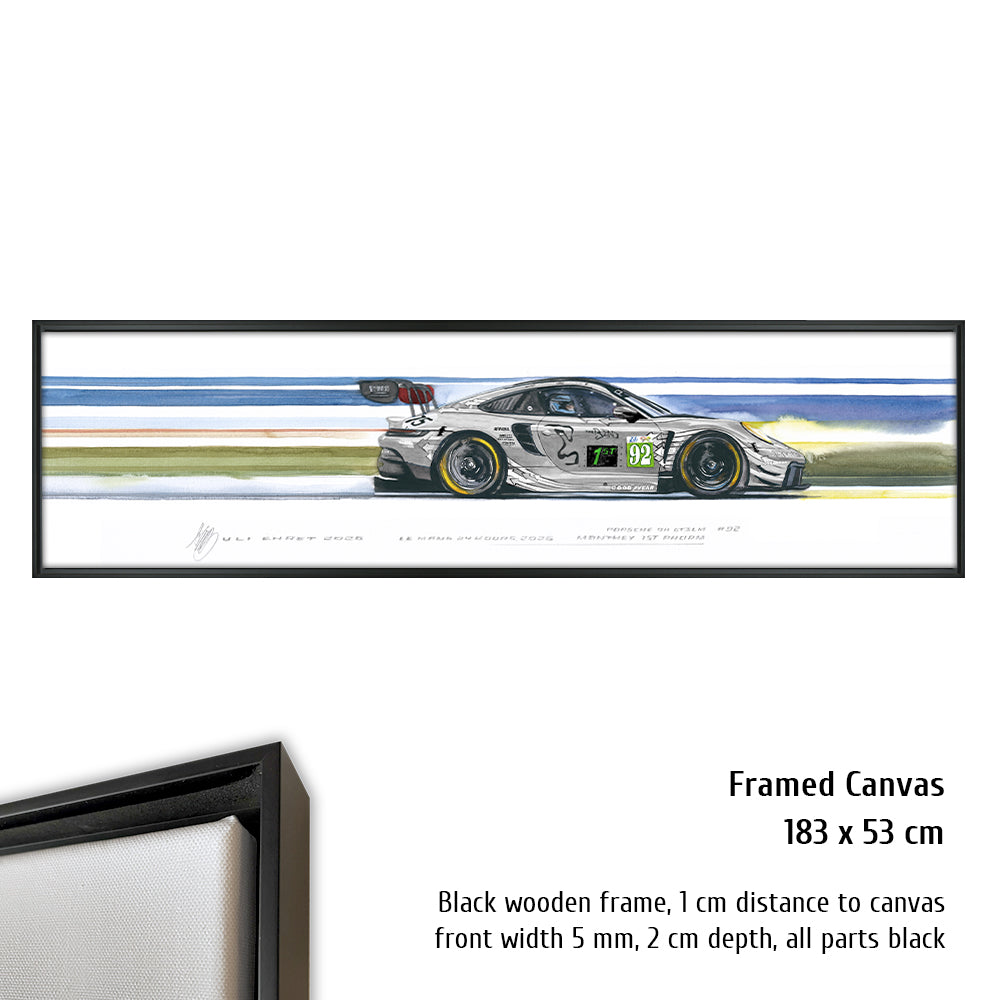 #1592XS "Porsche 911 #92 Le Mans 2026"