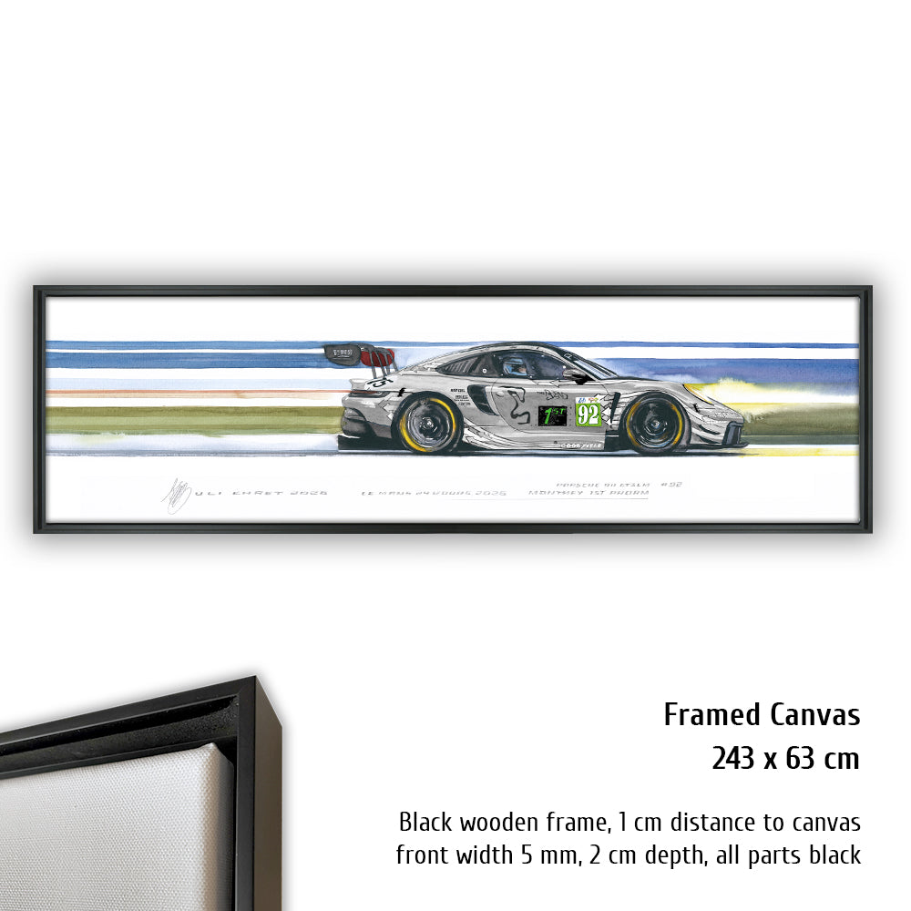 #1592XS "Porsche 911 #92 Le Mans 2026"